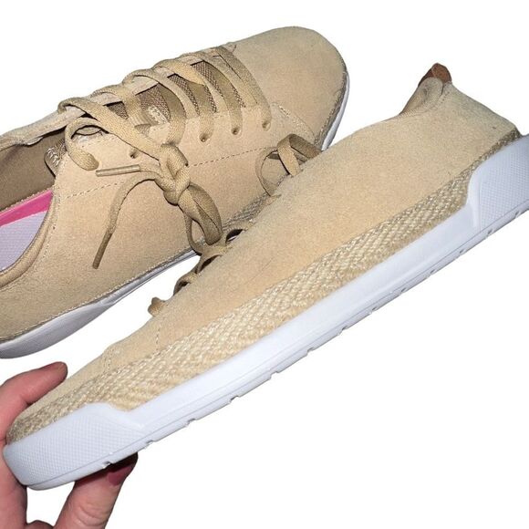 Ryka tan suede women’s low top lace sneakers size 9.5 - Picture 7 of 8